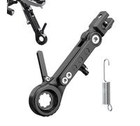 Parking Stand, Alloy Side Support, Motorbik Foot Tool, High Load Bearing Design, Integrated Height Extension Tech, Premium Mechanical Hardware, Sleek Adjustable Model For Electric Son Daughter Athlete