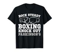 Parkinsons Awareness tee Boxing Knock out Parkinsons Camiseta