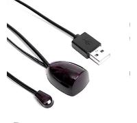 PARKIR Extensor de infrarrojos Receptor de control remoto IR Adaptador receptor de infrarrojos USB Transmisor