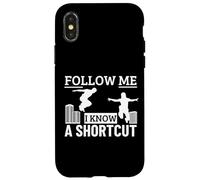 Parkour Conozco Un Atajo Divertido Parkour Carcasa para iPhone X/XS