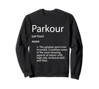 Parkour Definition Urban Jumping Free Running Climb Parkour Sudadera
