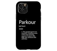 Parkour Definition Urban Salto Freerunning Gear Parkour Carcasa para iPhone 11 Pro
