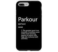 Parkour Definition Urban Salto Freerunning Gear Parkour Carcasa para iPhone 7 Plus/8 Plus