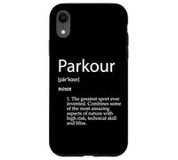 Parkour Definition Urban Salto Freerunning Gear Parkour Carcasa para iPhone XR