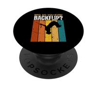 Parkour Do You Even Backflip Freerunning Divertido Parkour PopSockets PopGrip Adhesivo