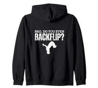 Parkour Do You Even Backflip Freerunning Divertido Parkour Sudadera con Capucha