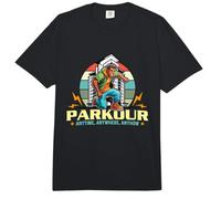 Parkour En Cualquier Momento y en Cualquier Lugar De Todos Modos Freerunning Backflip Parkour Comfort Colors Adult Heavyweight T-Shirt
