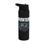 Parkour Freerunning Stainless Steel Insulated Water Bottle