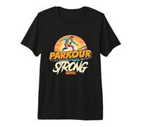 Parkour: Only The Strong Survive ama el Parkour de Deportes Extremos Camiseta Premium