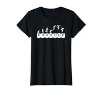 Parkour Parcour Freerunning Parcouring Traceur Camiseta gráfica económica, Mujer, Negro, XL