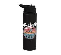 Parkour retro Stainless Steel Insulated Water Bottle
