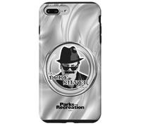 Parks and Recreation Duke Silver Coin Logo Carcasa para iPhone 7 Plus/8 Plus