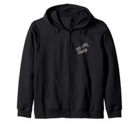 Parks and Recreation Duke Silver Hi Ho Duke Front and Back Sudadera con Capucha