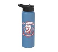 Parks and Recreation I Met Li’l Sebastian Stainless Steel Insulated Water Bottle