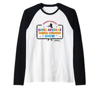 Parks and Recreation Johnny Karate Super Awesome Show F&B Camiseta Manga Raglan