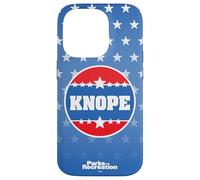 Parks and Recreation Knope Campaign Button Carcasa para iPhone 14 Pro