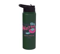 Parks And Recreation Leslie Knope Friends Waffles Work Stainless Steel Insulated Water Bottle