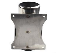 Parks in Banks for Management Exhibitions Plus Shops Stanchion Control Crowd Tape Nylon Hotels for Queue Acero Inoxidable Montaje en Pared Barrera Retráctil Teniendo 2m (rojo-2m)