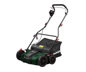 PARKSIDE® 2en1 Escarificador eléctrico y aireador de césped 1800 A1, 1800W, Para superficies de césped hasta 600 m², Ancho de trabajo: 37 cm