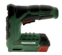 PARKSIDE ACCUNIDAD PAT 4 D6, 4 V de iones de litio, incluye batería, cable de carga USB C, abrazaderas y clavos, grapadora eléctrica para manualidades, decoración, hogar, compacta y ligera