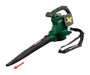 PARKSIDE® Aspirador/soplador de hojas a batería 40 V »PLSA D3«, sin baterías ni cargador.