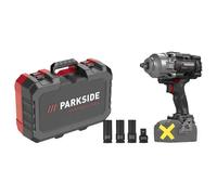 Parkside - Atornillador de impacto PARKSIDE PERFORMANCE BRUSHLESS 20 V recargable con motor sin escobillas, par máx. 1356 Nm y 3 niveles de par
