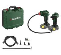 PARKSIDE® Bomba de aire a batería de 20 V »PALP 20-Li C3« + compresor a batería de 20 V »PAK 20-Li C3«, sin batería ni cargador.