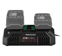 PARKSIDE® Cargador doble para baterías 4,5 A 20 V
