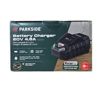 Parkside Cargador »PLG 20 C3«, 120 Watt, 4.5 A - 30 min Tiempo de Carga X 20 V Equipo
