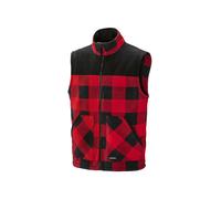 PARKSIDE® Chaleco de felpa para hombre (rojo, L (52/54))