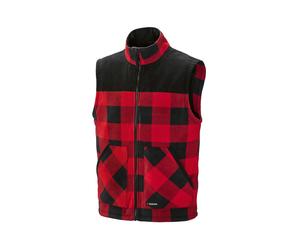 PARKSIDE® Chaleco de felpa para hombre (rojo, L (52/54))