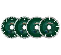 PARKSIDE® Discos de corte 115 mm (Discos de corte de diamante 4 uds.)