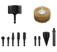 PARKSIDE® Escofina rotativa / Cepillo / Set de escofinas y avellanadores / Broca para leña