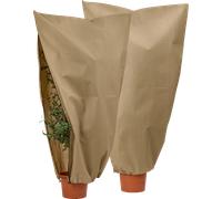 PARKSIDE® Funda protectora para plantas de tela no tejida, L (3 unidades), XL (2 unidades), XXL (1 unidad). (beige)