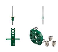 PARKSIDE® Gramil / Regla de tope / Guía de tope y perforación / Plantilla de espigado autocentrante