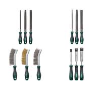 PARKSIDE® Juego de limas / juego de escofinas / juego de cepillos de alambre / juego de 3 cinceles.