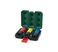PARKSIDE® Juego de vasos de impacto / Adaptador para llave de impacto con puntas / Juego de rótulas de alta resistencia (Schlagnuss-Satz)