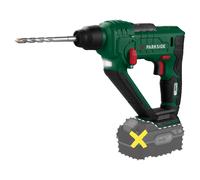 PARKSIDE® Martillo perforador recargable de 20 V »PABH 20-Li D4«, sin batería ni cargador.