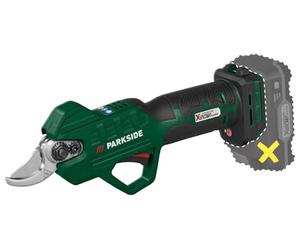 PARKSIDE PAAS 20-Li Tijeras de podar inalámbricas sin batería/cargador, compatibles con todos los dispositivos del equipo X20V