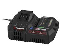 PARKSIDE PERFORMANCE® Cargador inteligente de batería de 20 V / 12 A PLGS 2012 A1, sin batería