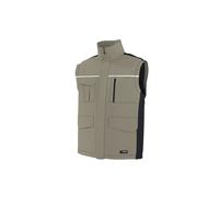 PARKSIDE PERFORMANCE® Chaleco de trabajo para hombre (Beige, XL(56/58))