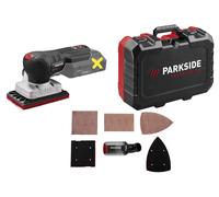 PARKSIDE PERFORMANCE® Lijadora orbital recargable 20 V »PAMSP 20-Li A2« / Lijadora excéntrica recargable 20 V »PAESP 20-Li A2«, sin batería ni cargador.
