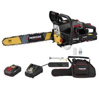 PARKSIDE PERFORMANCE® Motosierra de gasolina »PPBKS-L 56 A1« con arranque eléctrico.