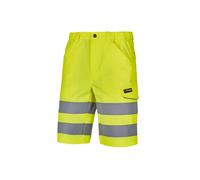PARKSIDE PERFORMANCE® Pantalón de trabajo corto para hombre con Softshell reflectante (56)