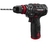 Parkside Performance PBSPA 12 C3 - Taladro atornillador inalámbrico (12 V, 2 velocidades)