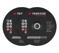 PARKSIDE PERFORMANCE® Set de discos desbastadores (Discos abrasivos 2 piezas.)