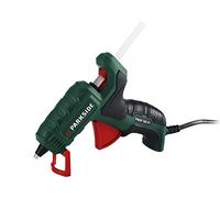 Parkside® Pistola de pegamento termofusible PNKP 105 B1 - Baja temperatura - 5 vatios - Verde - Disparo - Materiales sensibles al calor