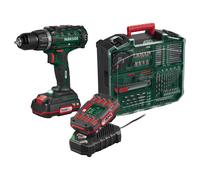 PARKSIDE® Set de taladro atornillador recargable de 20 V »PABS 20-Li G8«, con batería y cargador, incl. juego de accesorios.