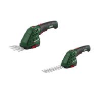 PARKSIDE® Tijeras cortacésped y arregloscubos 4 V 2 en 1 recargables «PGSA 4 D5», con mango suave giratorio de 180°.