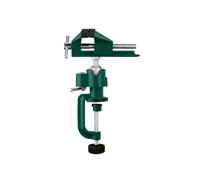 PARKSIDE® Tornillo de banco universal para mesa, con cabezal de herramienta intercambiable.